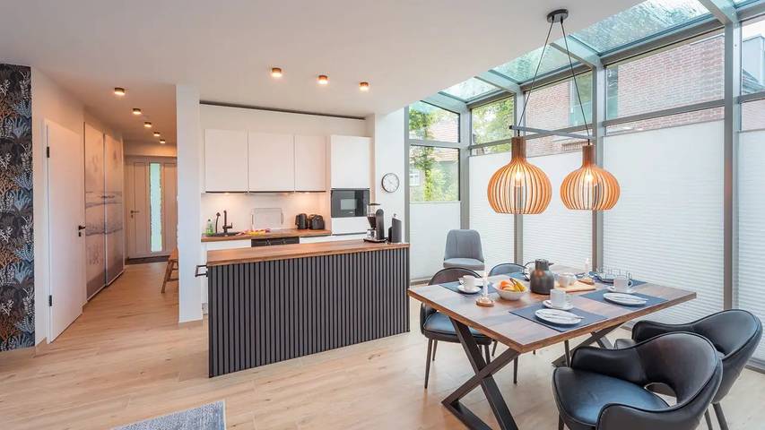 Ferienhaus für 4 Personen, mit Terrasse und Garten