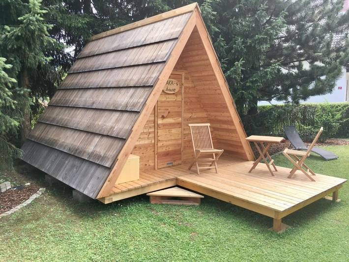 Camping per 2 persone, con Terrazza e Giardino nonché Panorama a Bled