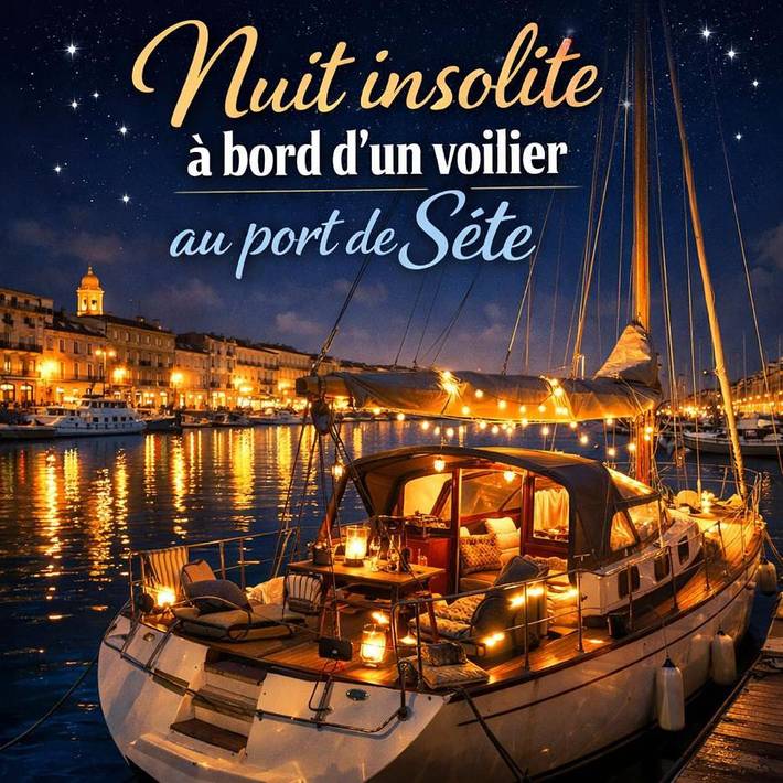 Bateau pour 2 personnes, avec vue sur le lac ainsi que vue et terrasse dans l' Hérault