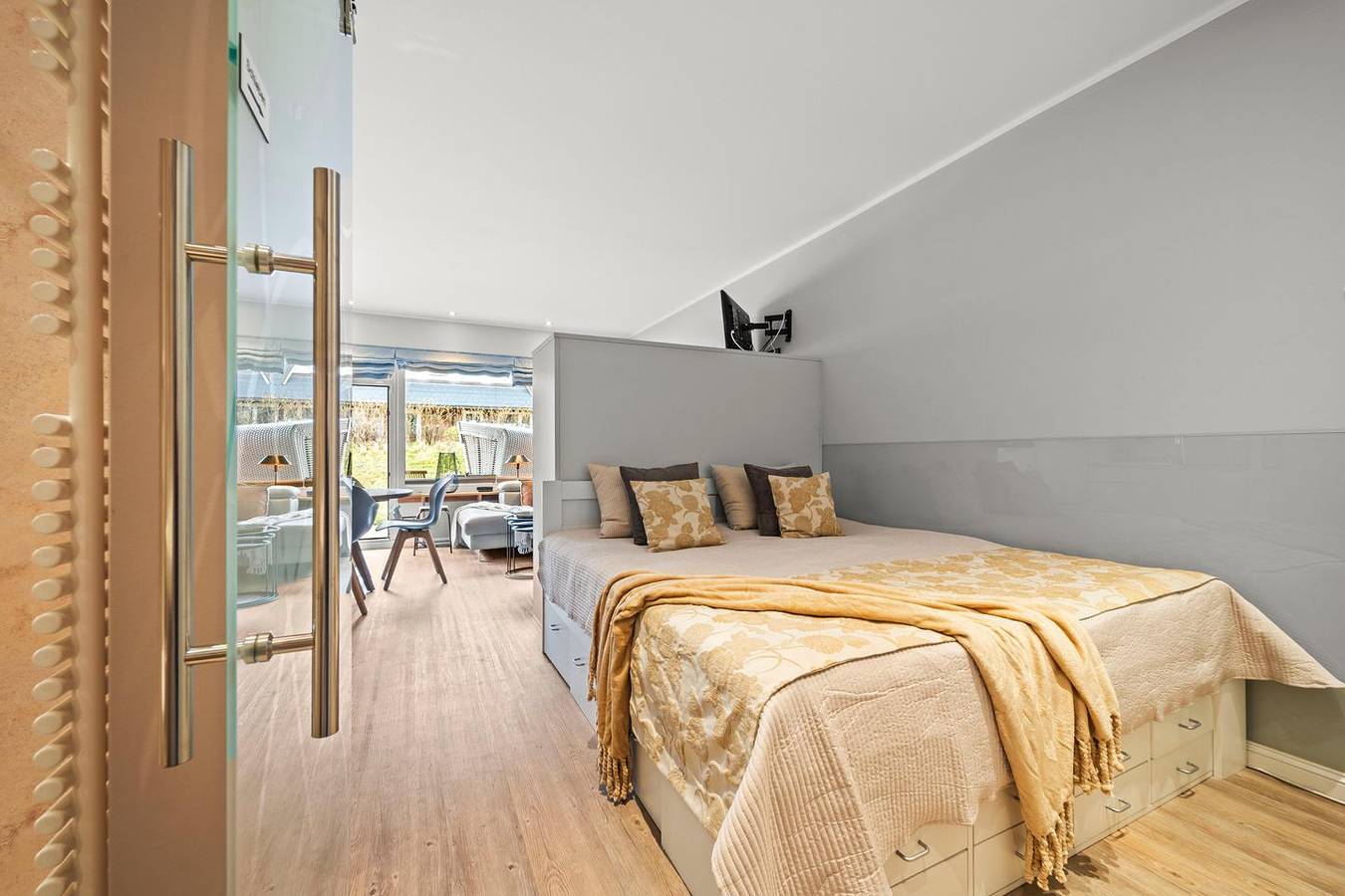 Ganze Wohnung, Charmante Ferienwohnung im Haus Kampbarg in Kampen mit Terrasse und Meerblick in Kampen (Sylt), Sylt