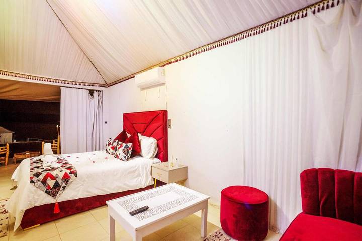 Tente pour 2 personnes, avec piscine ainsi que vue et jardin, animaux acceptés au Maroc - 2