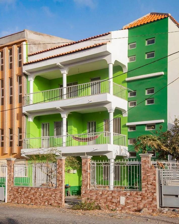 Gîte pour 4 personnes, avec balcon et vue dans Tarrafal