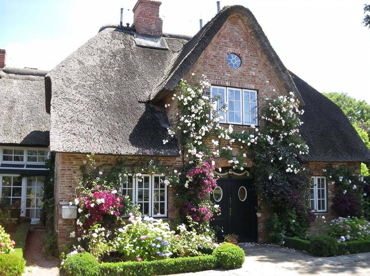Reethus in Borgsum: 121 m², Sauna, Kamin & Garten, 5 Sterne in Borgsum, Föhr