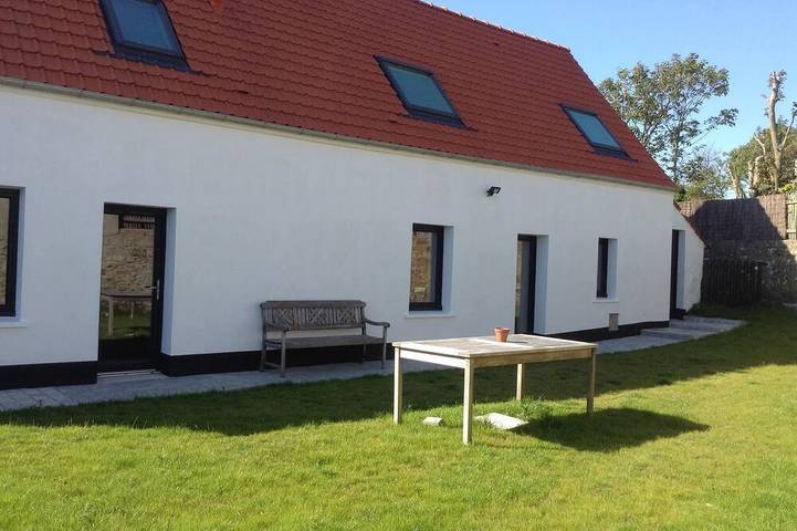 Location de vacances pour 8 personnes, avec jardin à Ambleteuse