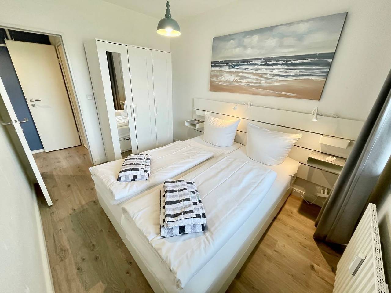 Ganze Wohnung, Komfortables Apartment mit Balkon und Gartenblick nahe Strand in Westerland in Westerland, Sylt (Gemeinde)