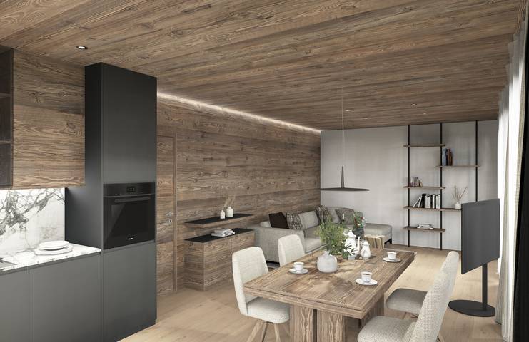 Ferienwohnung für 2 Personen, mit Terrasse und Garten sowie Sauna in St. Christina in Gröden - 2