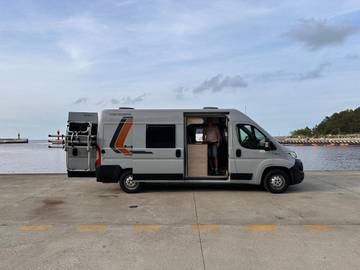 Camping für 4 Personen, mit Ausblick und Terrasse, mit Haustier in Polnische Ostsee