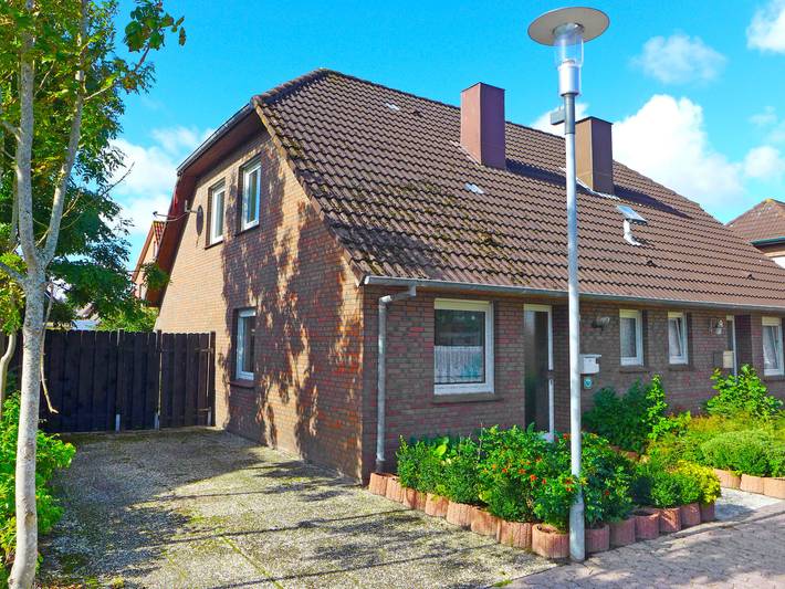Ferienhaus für 4 Personen, mit Garten und Terrasse, mit Haustier in Ostfriesland