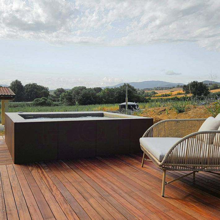 Appartamento per 4 persone, con giardino e terrazza, adatto a famiglie con bambini a Montescudaio