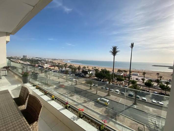 Vakantieappartement voor 8 personen, with tuin and uitzicht as well as zwembad in Agadir