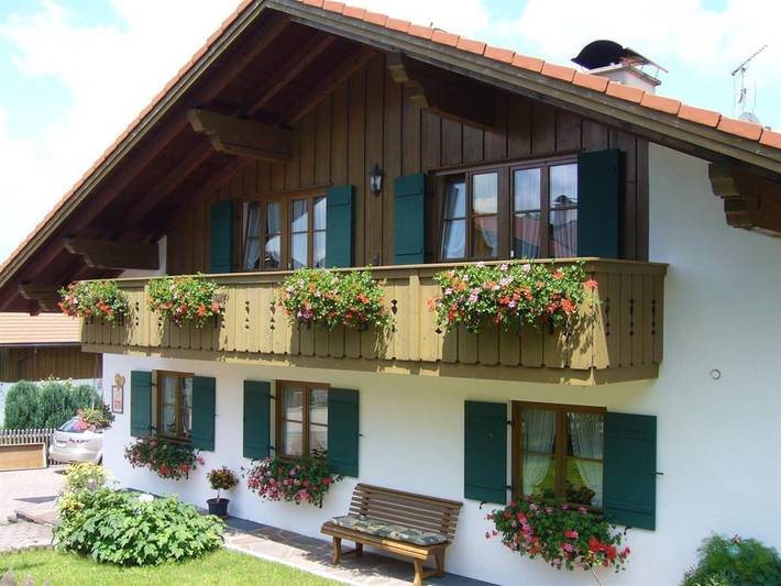 Ferienwohnung für 2 Personen, mit Balkon in Bad Kohlgrub - 2