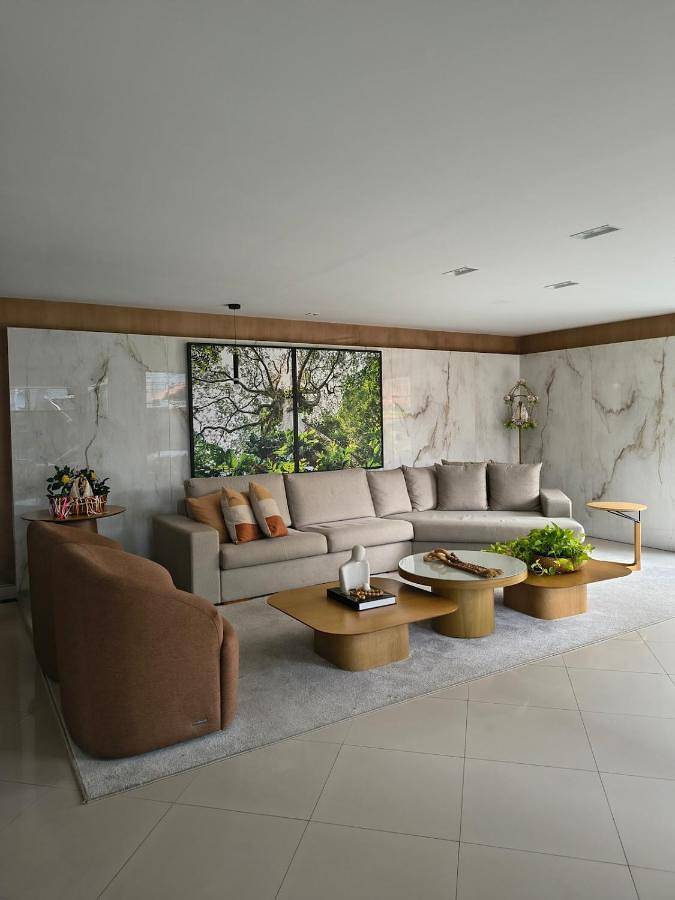 Location de vacances pour 7 personnes, avec vue et sauna ainsi que jardin et vue sur le lac dans le Nord (Brésil)