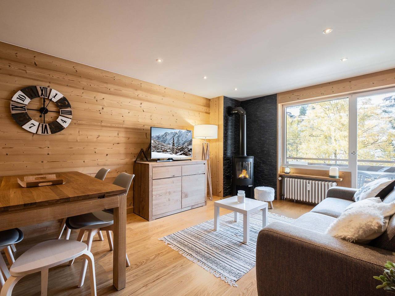 Appartement entier, Appartement Chaleureux 3* 4 Pers. Proche Pistes in La Clusaz, Région d'Annecy