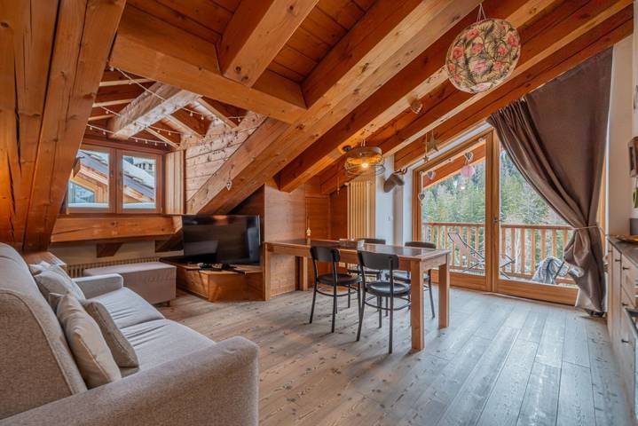 Appartement de vacances pour 2 personnes, avec Balcon/Terrasse à La Thuile