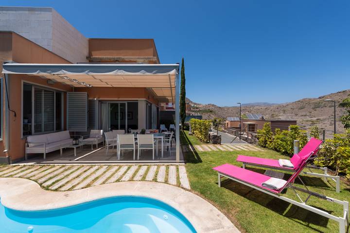 Chalet para 4 personas, con jardín además de vistas y balcón en Gran Canaria - 2