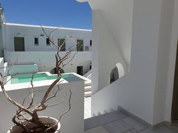 Hôtel pour 2 personnes, avec jardin ainsi que jacuzzi et terrasse dans Antiparos Ville