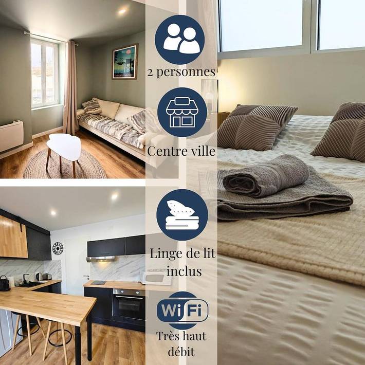 Appartement de vacances pour 2 personnes, avec Terrasse