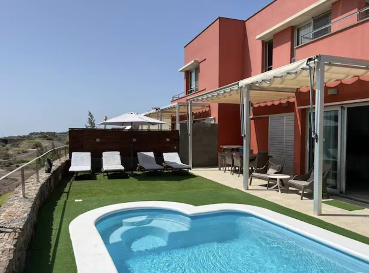 Villa für 4 Personen mit Balkon in Salobre, San Bartolomé de Tirajana