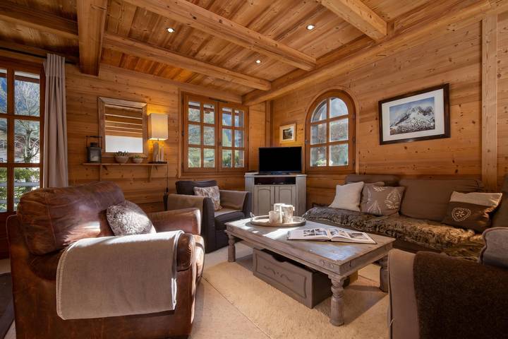 Ferienwohnung für 7 Personen, mit Terrasse und Kinderpool in Chamonix - 3