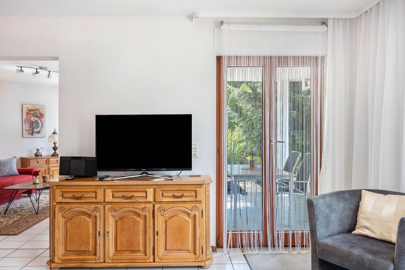 Ganze Wohnung, Apartment 'Rieth' mit Bergblick, privater Terrasse und Wlan in Dürbheim, Naturpark Obere Donau