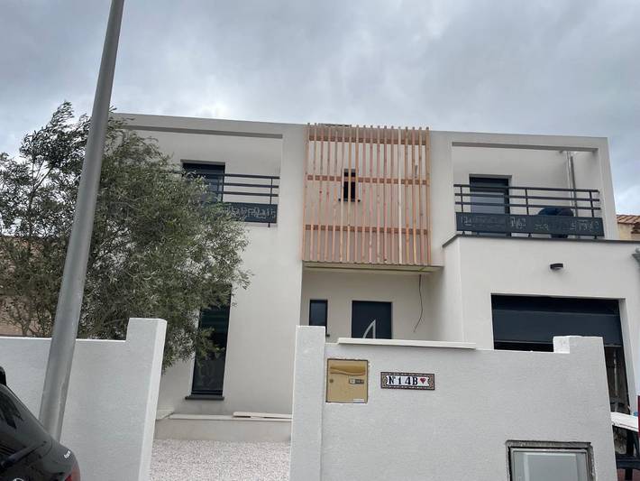 Maison de vacances pour 8 personnes, avec Balcon et Terrasse ainsi que Jardin et Piscine à Coursan