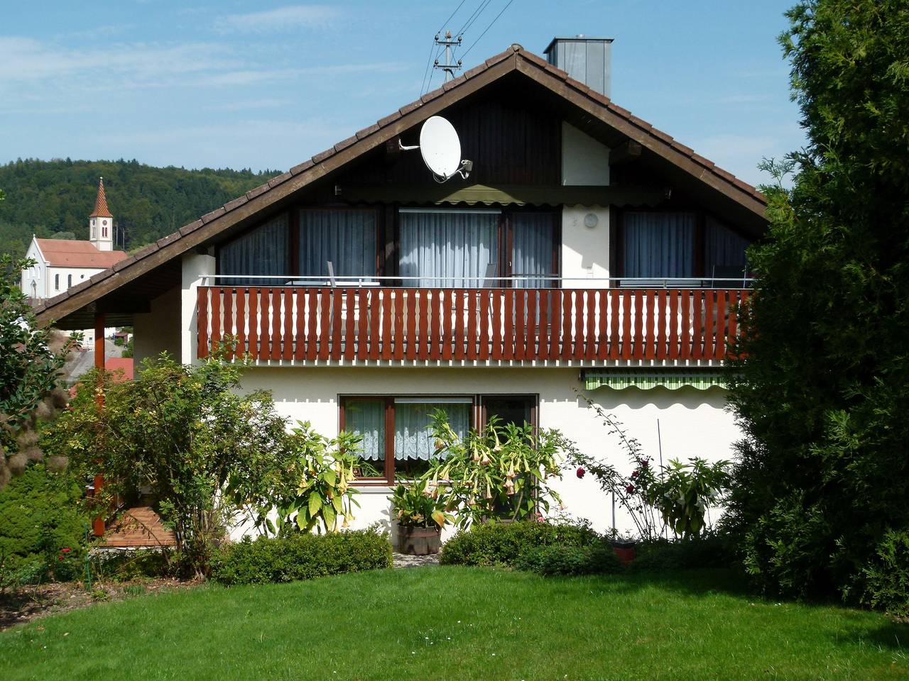 Ganze Ferienwohnung, Ferienwohnung für 2 Personen mit Balkon/Terrasse in Stockach, Landkreis Konstanz