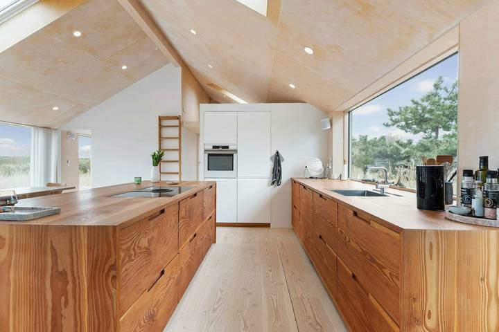 Ferienhaus mit Meerblick für 8 Personen, mit Terrasse und Garten, kinderfreundlich auf Seeland - 4