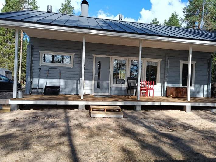 Villa pour 6 personnes, avec jardin et vue sur le lac ainsi que vue et sauna, animaux acceptés