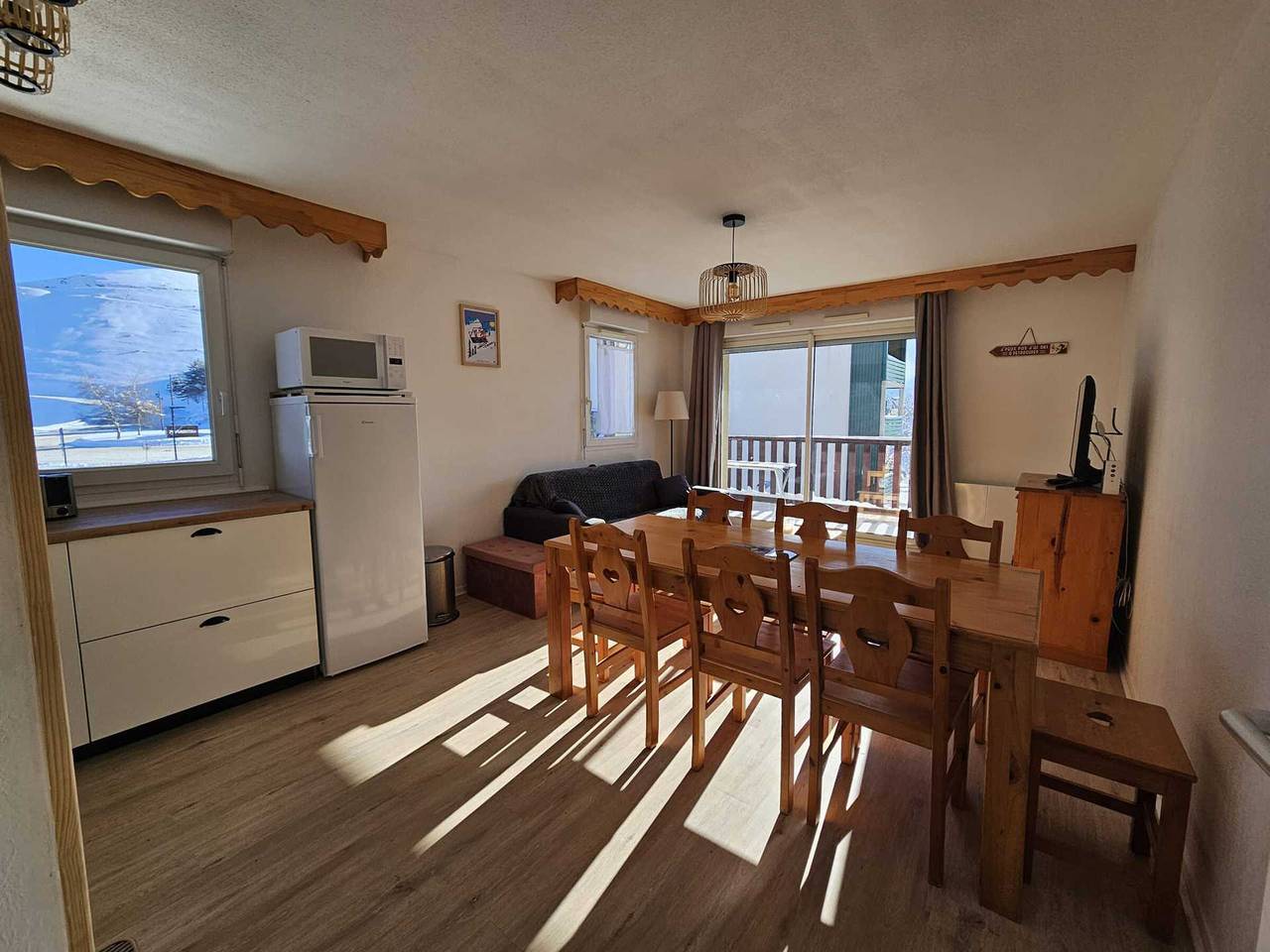 Ganze Wohnung, Wohnung 8 Pers, Peyragudes, nah an Pisten und Parkplatz in Peyragudes, Französische Pyrenäen