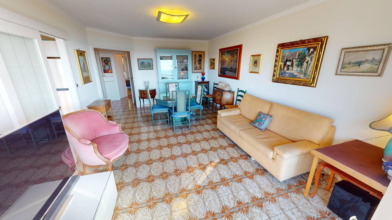Hel lejlighed, Ferielejlighed for 4 personer med balkon/terrasse in Menton, Nice og omegn