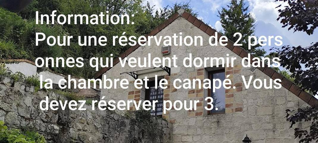 Appartement de vacances pour 4 personnes, avec vue et jardin dans Oise - 3