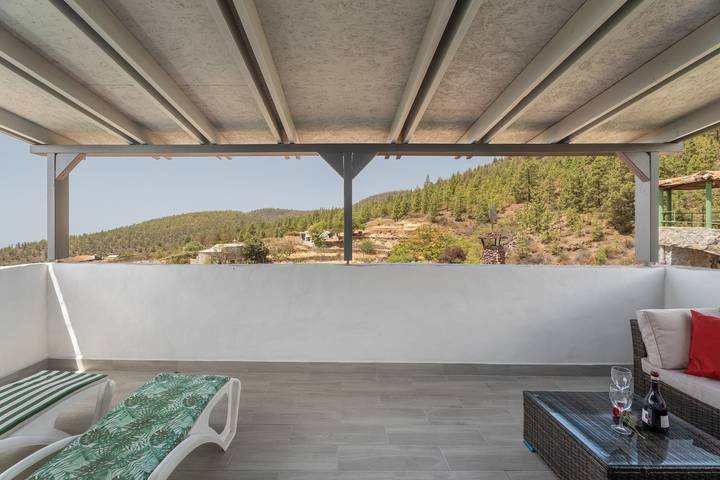 Apartamento entero, Vacaciones 'Land Of Dreams 3' con vistas al mar, piscina compartida y Wi-Fi in Granadilla de Abona, Tenerife Sur