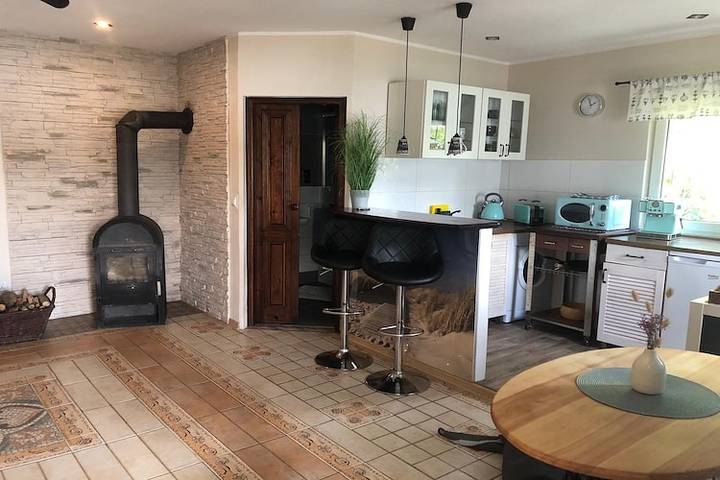 Ein wunderschönes Ferienhaus mit Seezugang in powiat wejherowski