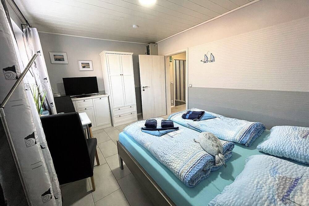 Ganze Wohnung, Erholsamer Familienurlaub Sanfte Brise 1 in Fahretoft mit Garten und Wlan in Fahretoft, Dagebüll