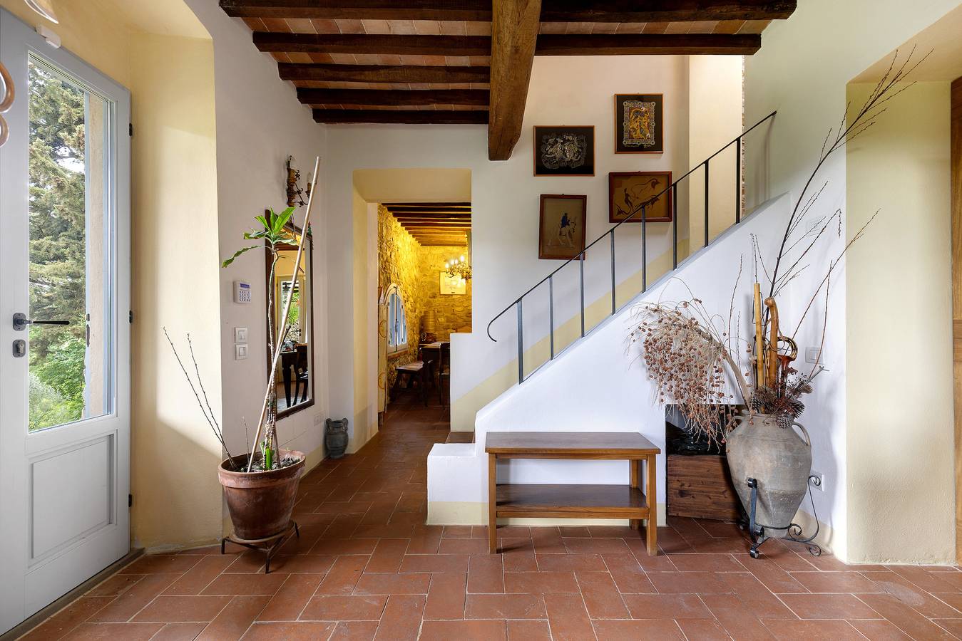 Ferienhaus 'Badia a Passignano mit Pool' mit Gemeinschaftspool, privater Terrasse und Wlan in Tavarnelle Val di Pesa, Barberino Tavarnelle