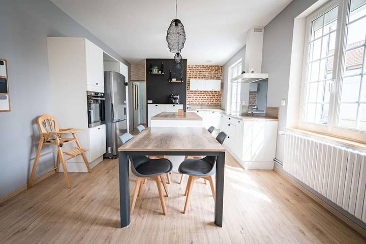Appartement de vacances pour 4 personnes, avec Jardin