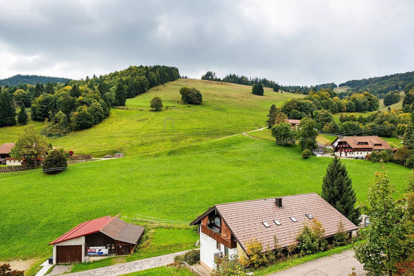Ganze Wohnung, Ferienwohnung im Wiedener Hof mit Bergblick, Balkon und Wlan in Wieden, Südschwarzwald