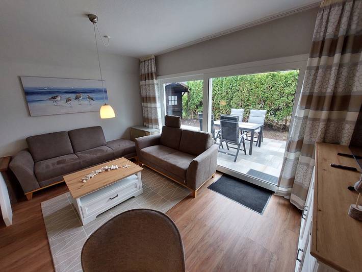 Ferienhaus für 4 Personen, mit Terrasse in Duhnen