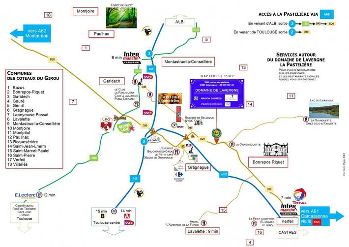 Chambre d’hôte pour 3 personnes, avec piscine et jardin dans Haute-Garonne - 2