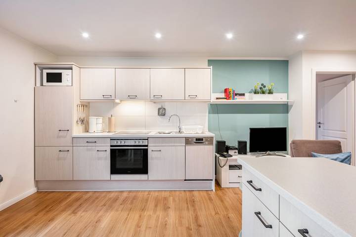 Ganze Wohnung, Ferienwohnung 'Ferienhof Paulsen - Austernfischer' mit Gemeinschaftsgarten, Balkon und Wlan in Tammensiel, Pellworm