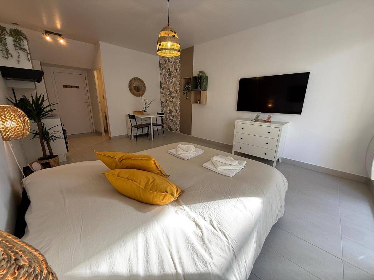 Appartement entier, Luxury Zen & Love Studio - Proche Paris & Disneyland in Neuilly-sur-Marne, Seine-Saint-Denis