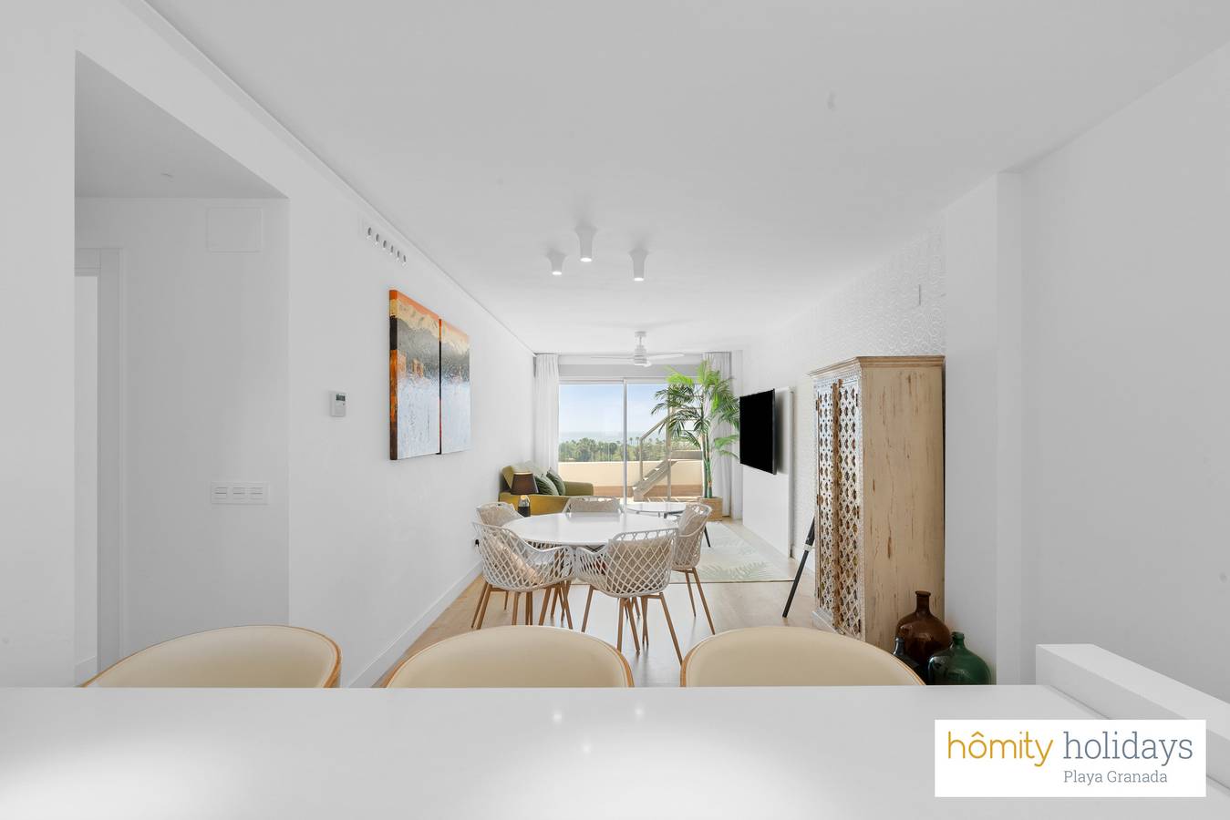 Apartamento entero, Homity Ático + Piscina Ma-2-P3-4F in Playa Granada, Motril