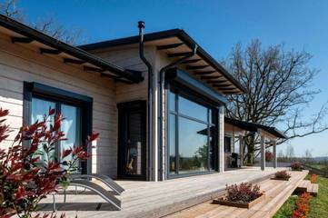 Cottage pour 3 personnes, avec jardin et vue à Monflanquin