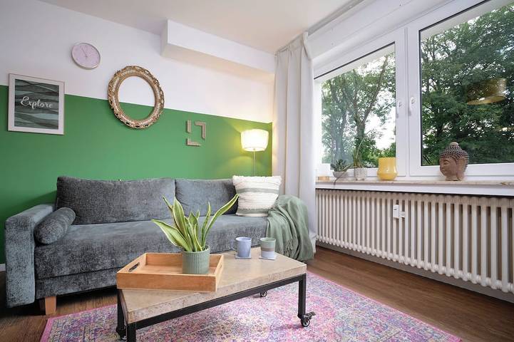 Ganze Wohnung, Daines Oase, ruhig, Tiefgarage, Terrasse, nahe Düsseldorf in Alt-Erkrath, Erkrath