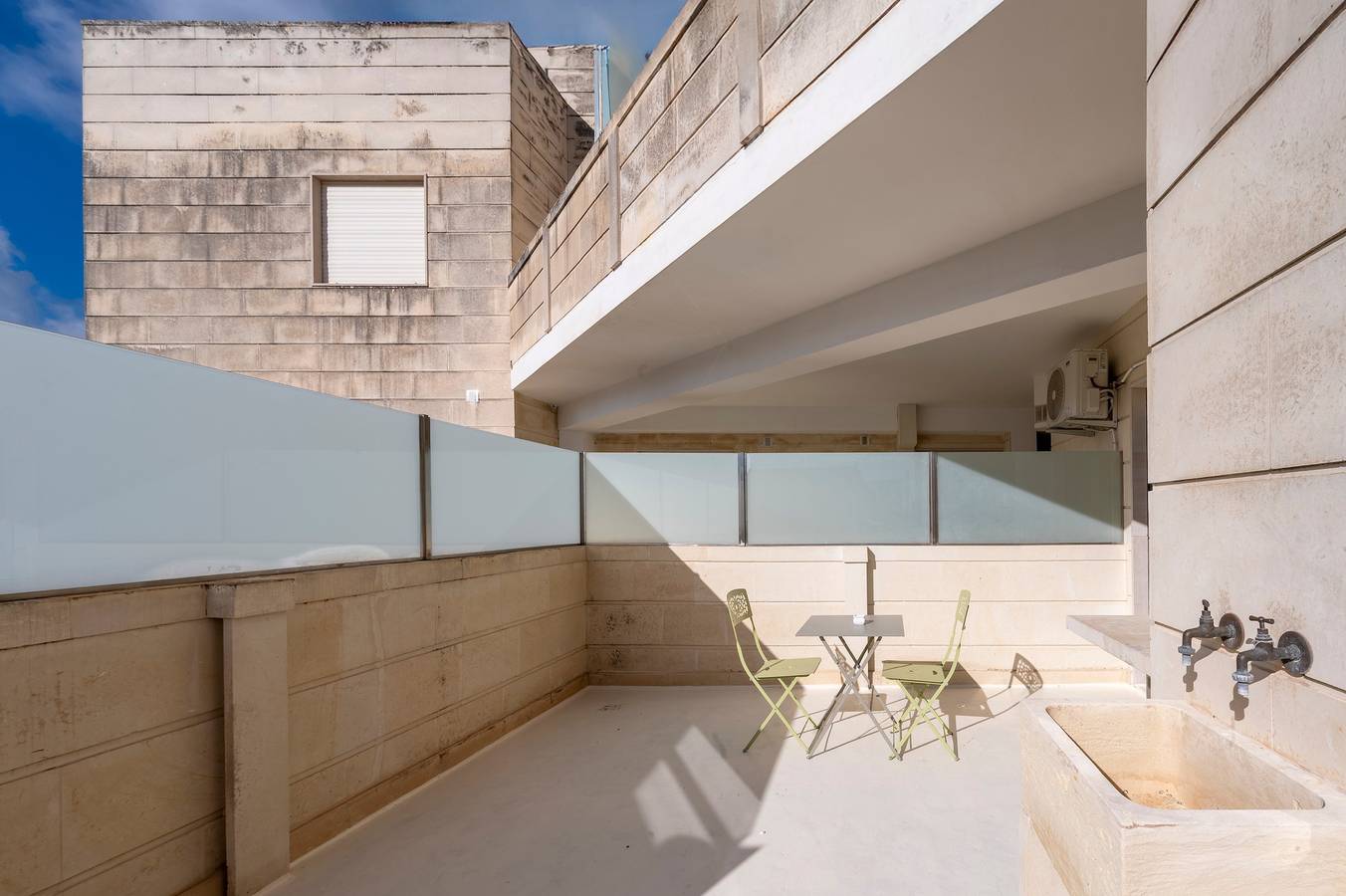 Ganze Wohnung, Apartment 'Biancomare Otranto - 3' mit privater Terrasse, Wlan und Klimaanlage in Otranto, Otranto und Umgebung