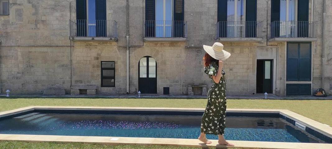 B&b per 2 persone, con Terrazza e Giardino nonché Piscina e Panorama a Minervino di Lecce