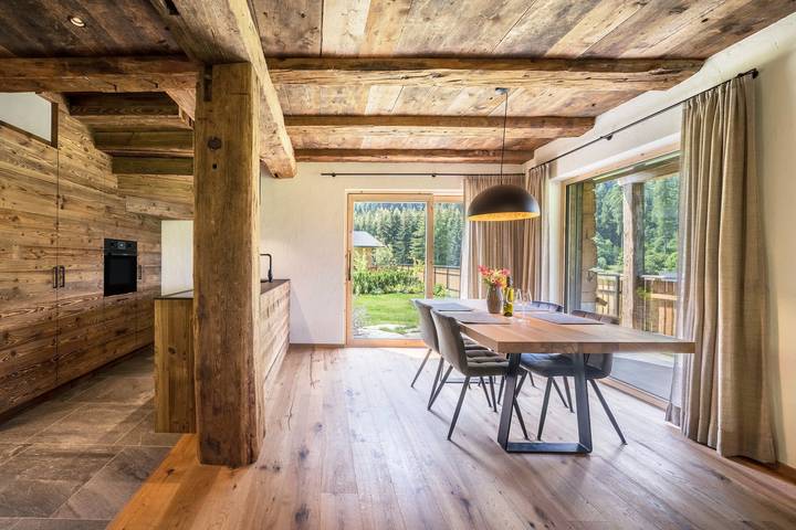 Chalet für 5 Personen, mit Balkon und Garten sowie Sauna in Südtirol