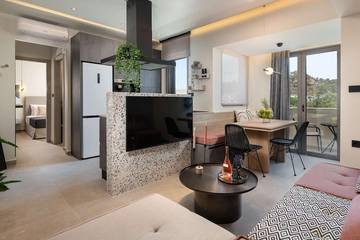 Ferienwohnung für 2 Personen, mit Balkon in Afantou