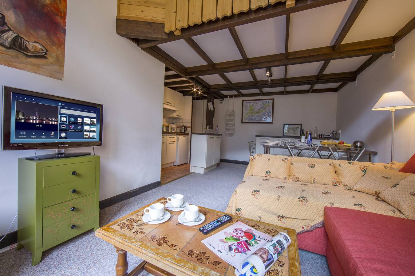 Entire apartment, Résidence Grand Roc - Bruyères 207 in Argentière, Chamonix-Mont-Blanc