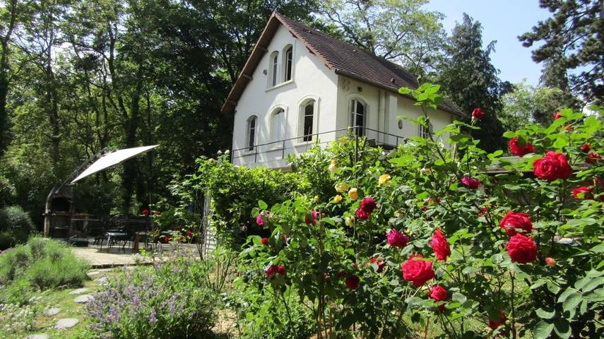 Appartement de vacances pour 4 personnes, avec Terrasse ainsi que Jardin et Vue